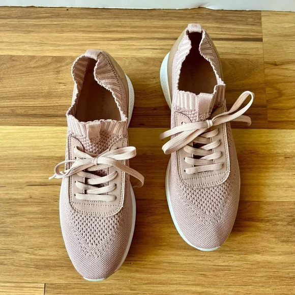 Zara Basic Collection Women's Pink Slip On Sneakers 37 - Picture 5 of 8